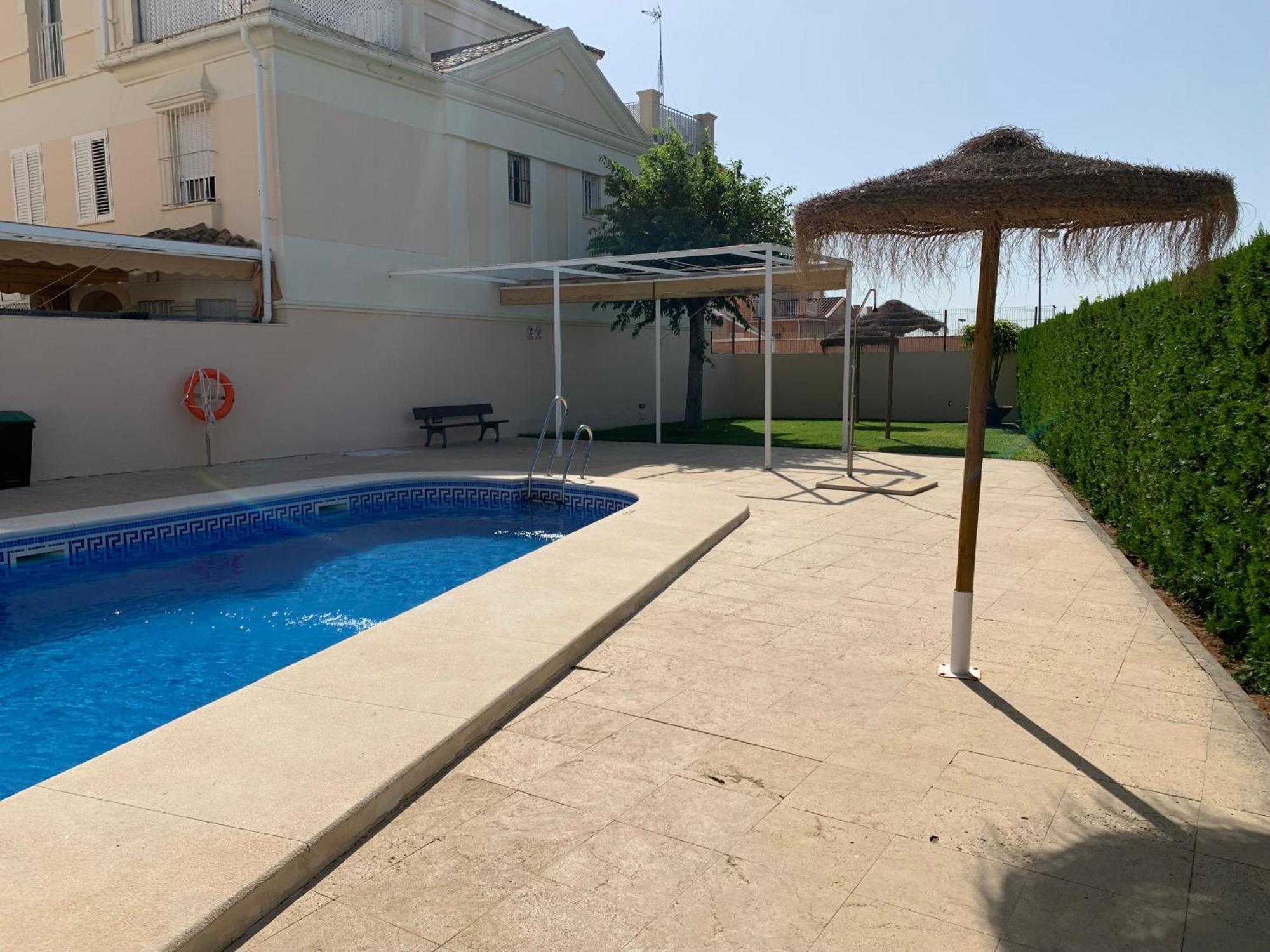 Bonita Casa En Entorno Idilico Villa Tomares Buitenkant foto